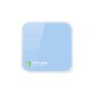 TP-Link TL-WR802N trdls router Hurtigt ethernet Enkelt band 24 GHz Bl Hvid